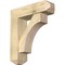 Ekena Millwork Westlake Craftsman Rough Sawn Bracket w/ Offset Brace, Douglas Fir, 8"W x 28"D x 32"H BKT0806X28X32WTL04RDF - alternate 1